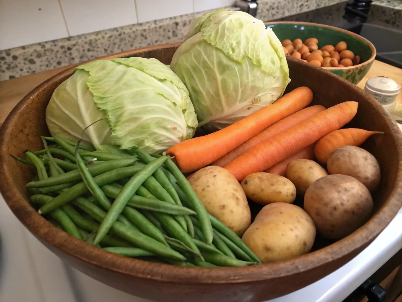 Vinterns ingredienser: kål, bönor och rotfrukter